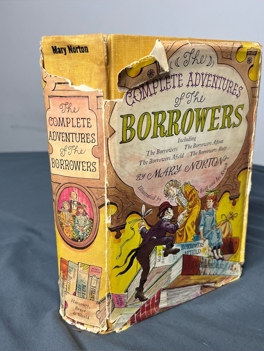 Complete Adventures Of The Borrowers By Mary Norton HB/DJ 1st American Edition